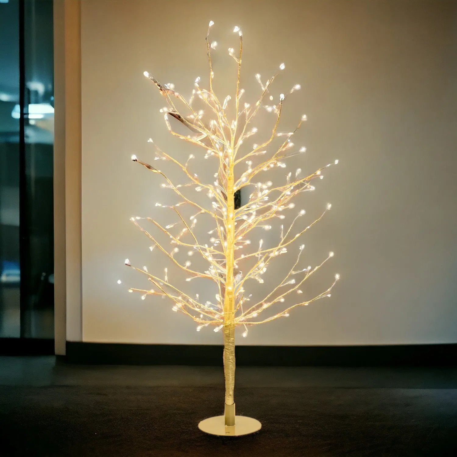 Lots Christmas Tree Branch Linden H 90 Cm D 50 Cm 240 MicroLed 4 Mt Ca