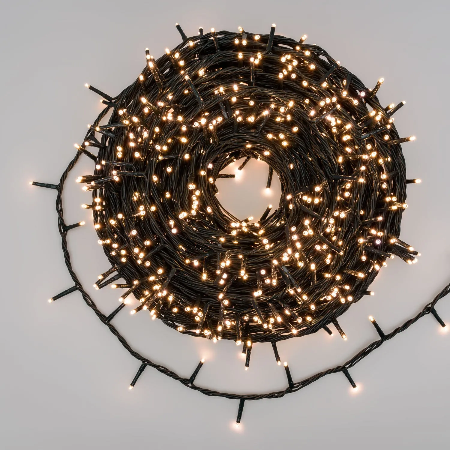 Lots Christmas Chain Mini Fireflies 4 Channels 1000 MiniLed 50 Mt + 6