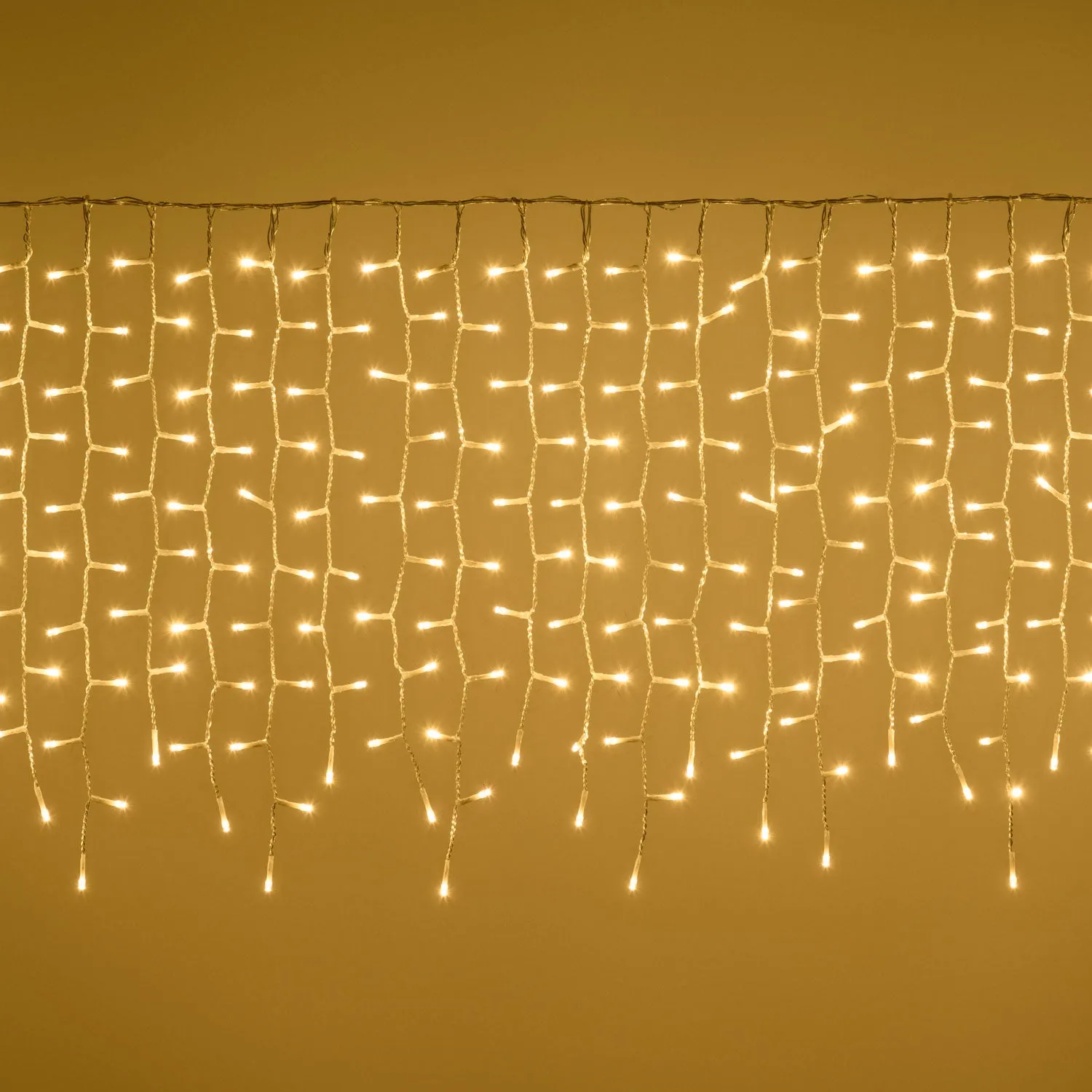 Lotti Curtain Christmas Ice Light Irregular 420 Led 2m x 0.55m + 4m Wa