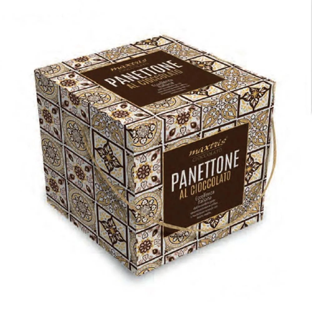 Maxtris Christmas Panettone Filled with Chocolate 1 Kg