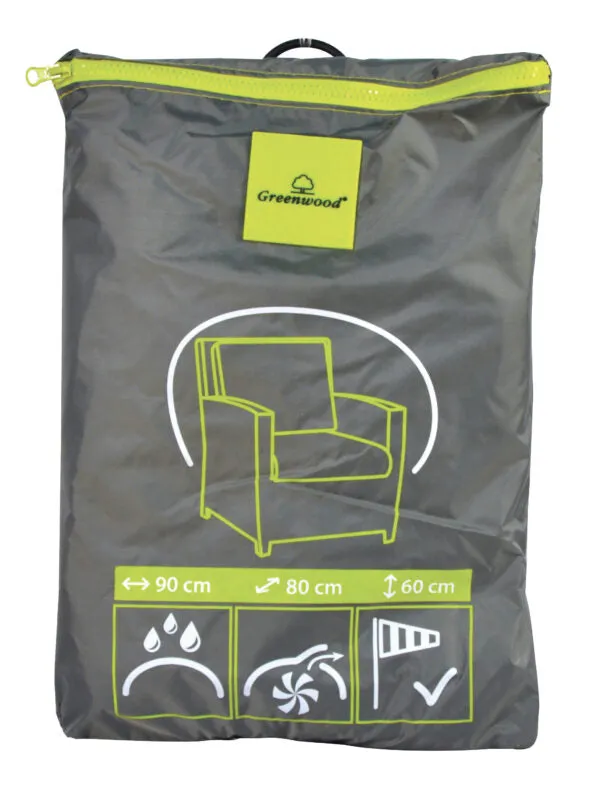Moia Greenwood Armchair Cover 90 x 80 x H 60 Cm Waterproof