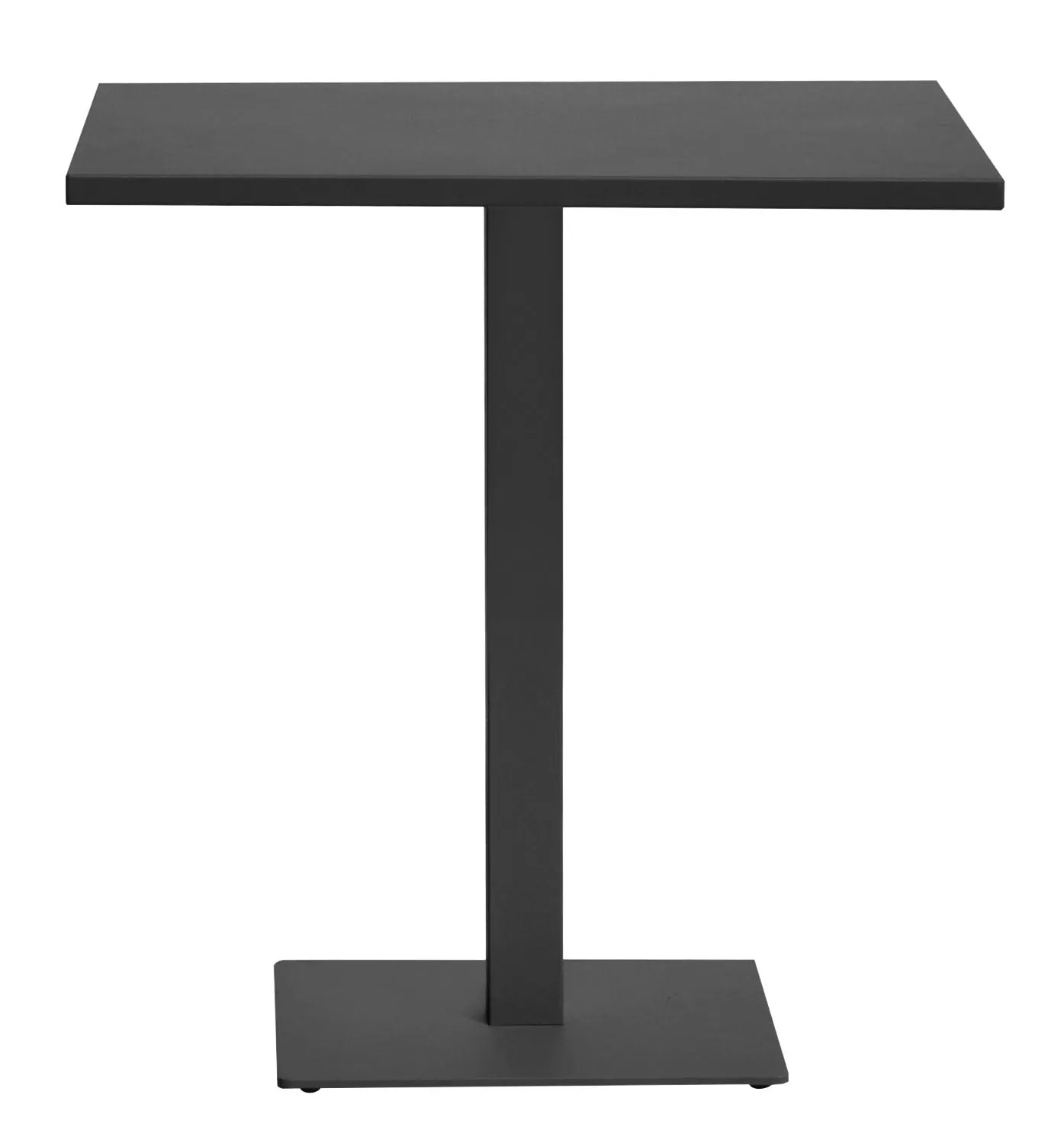 Moia Greenwood Aluminum Top 70 x 70 Cm Anthracite