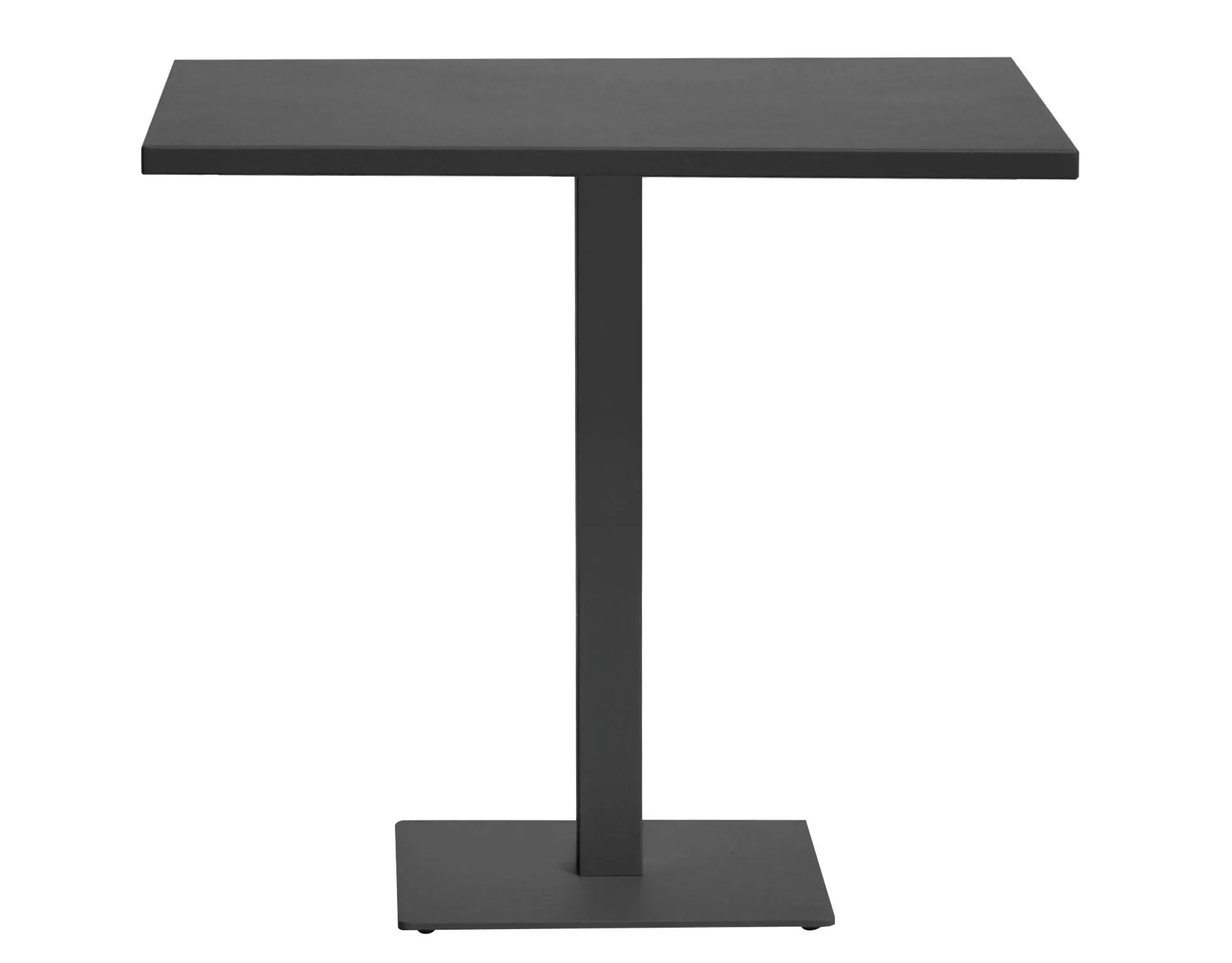 Moia Greenwood Aluminum Top 80 x 80 Cm Anthracite
