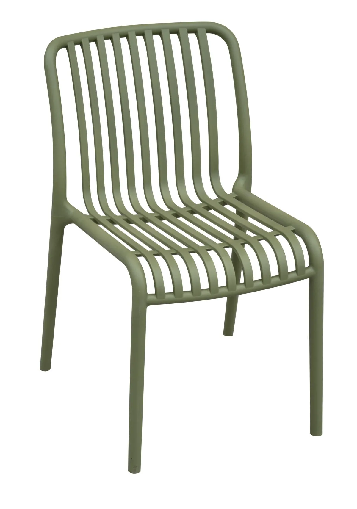 Moia Greenwood Chair Trapani Polypropylene Green Stackable