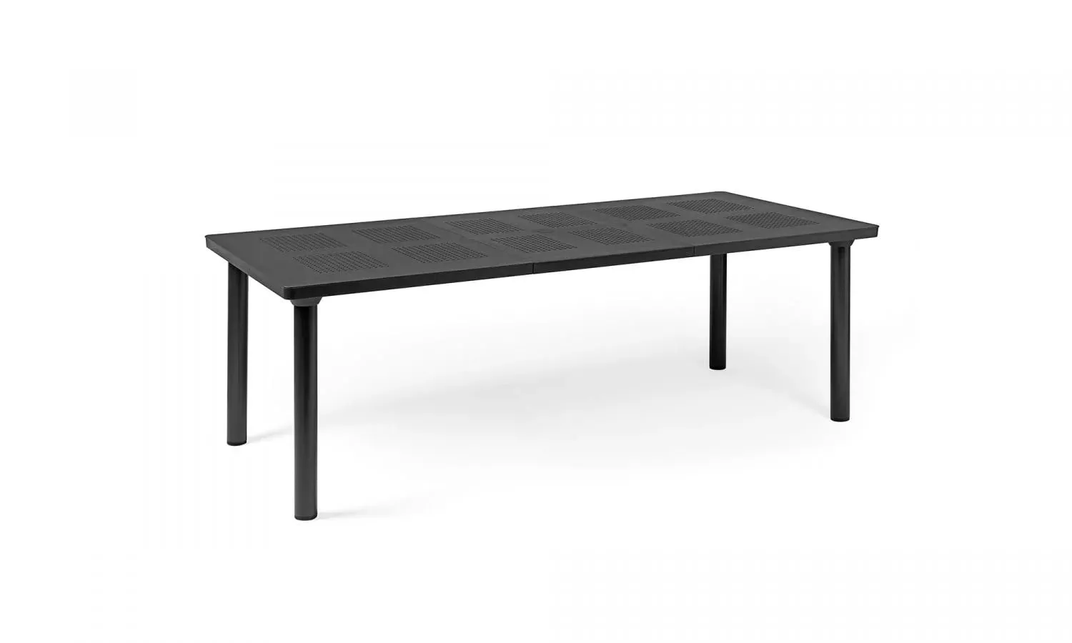 Nardi Extendable Table Libeccio 100 x 160 / 220 Cm H 74 Cm Anthracite
