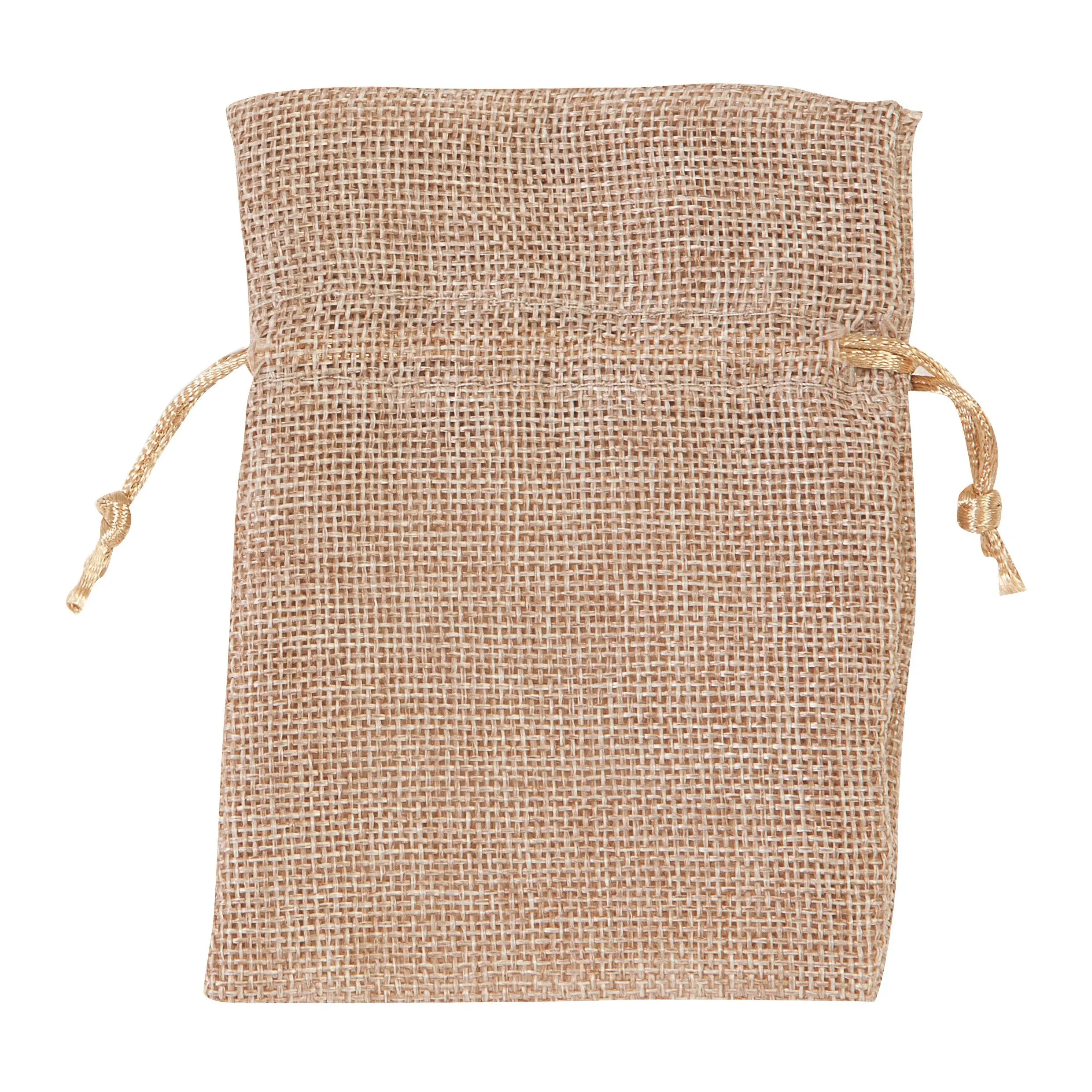 Piovaccari Confetti Bag Canvas H 12 x 9 Cm Dove - Grey 10 Pcs