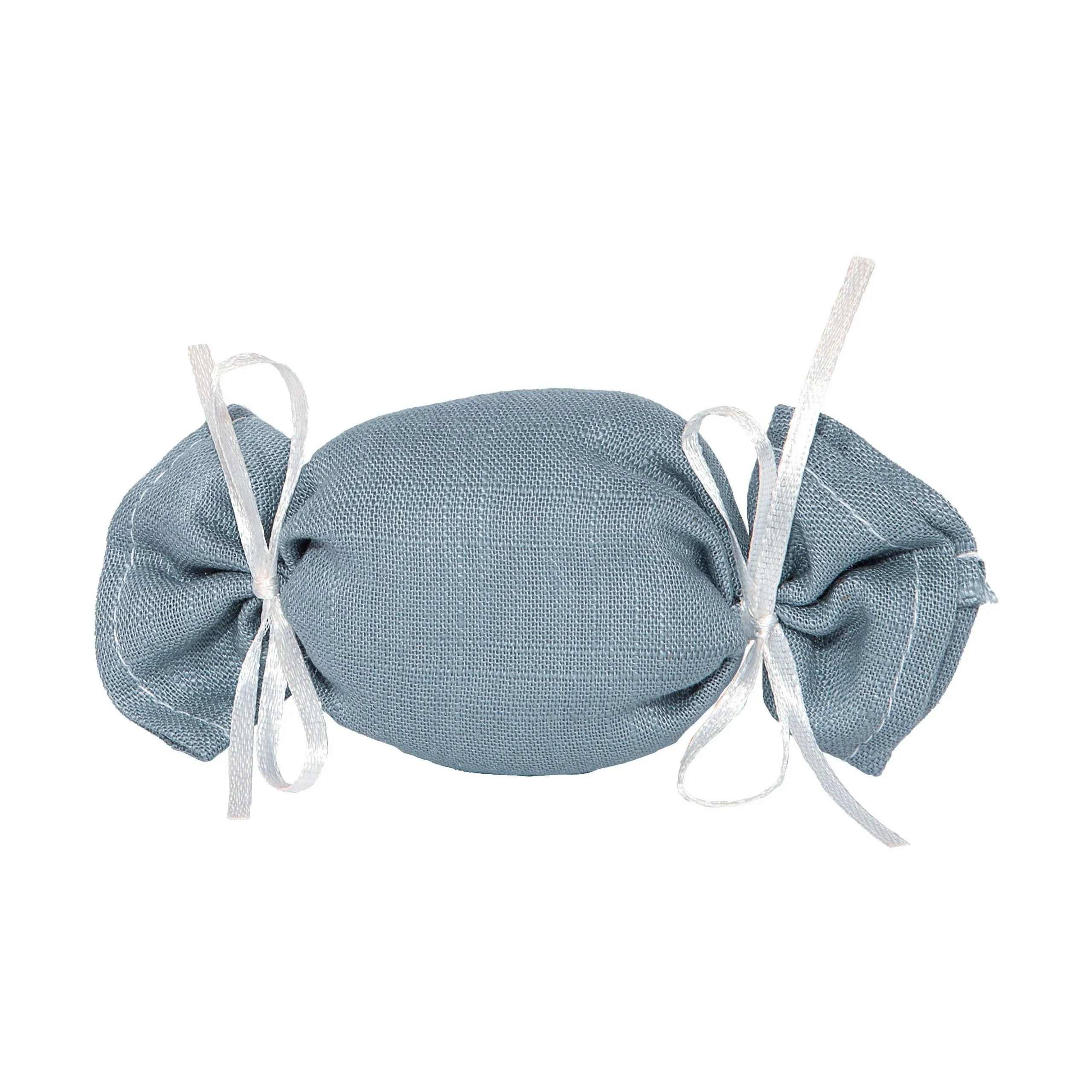 Piovaccari Bomboniera Candy Bag H 7 Cm L 15 Cm Light Blue 10 Pcs