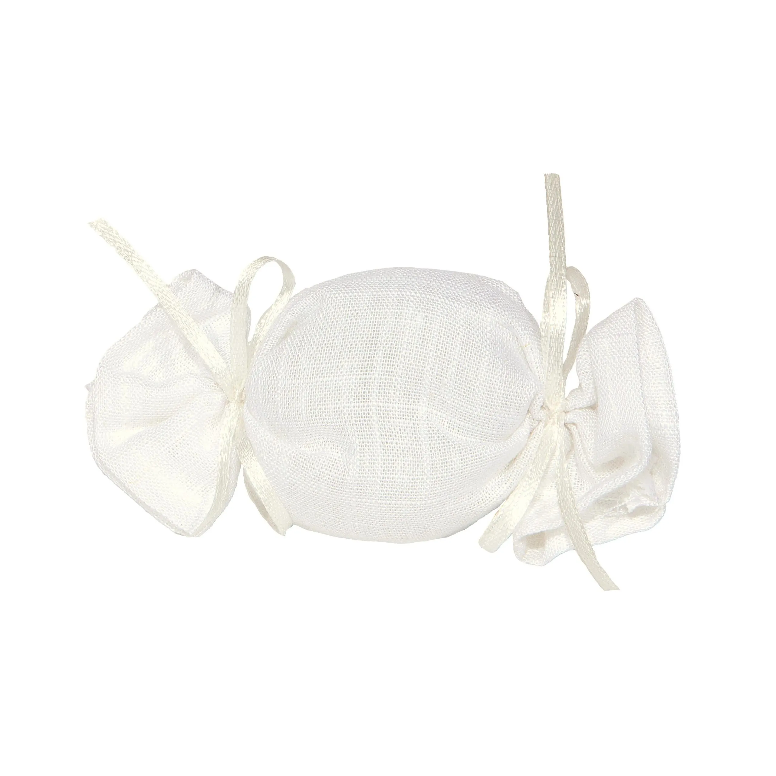 Piovaccari Bomboniera Candy Bag H 7 Cm L 15 Cm White 10 Pcs