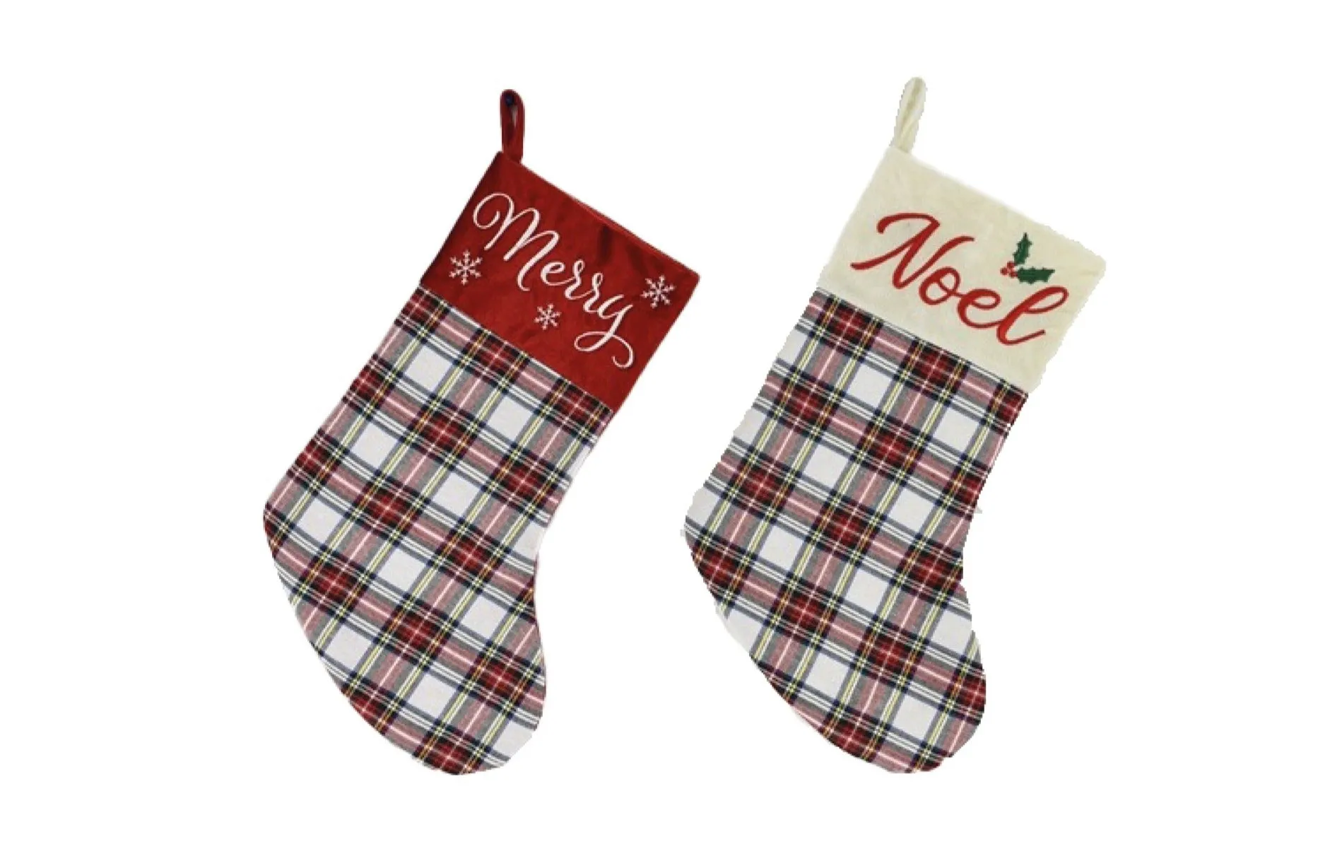 Preziosa Home Epiphany Stockings 45 Cm Assorted Polyester Multicolor 1