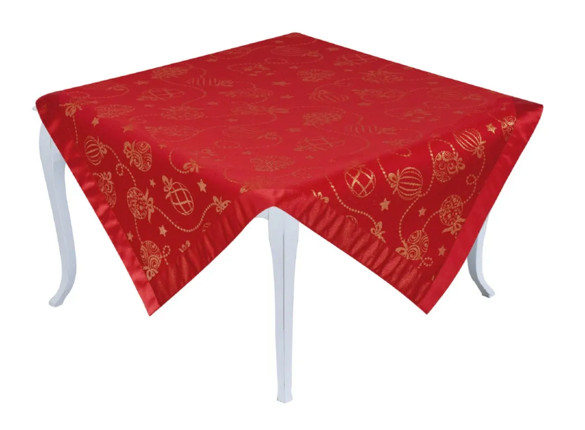 Preziosa Home Christmas Centerpiece Ass. 100 x 100 Cm with Lurex No Ir