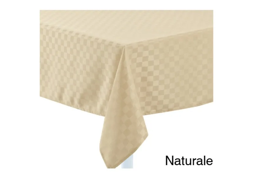 Preziosa Home Water-repellent Stain-resistant Tablecloth 140 x 240 Nat
