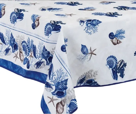 Preziosa Home Stain-Resistant Water-Repellent Biased Tablecloth Ass. 1