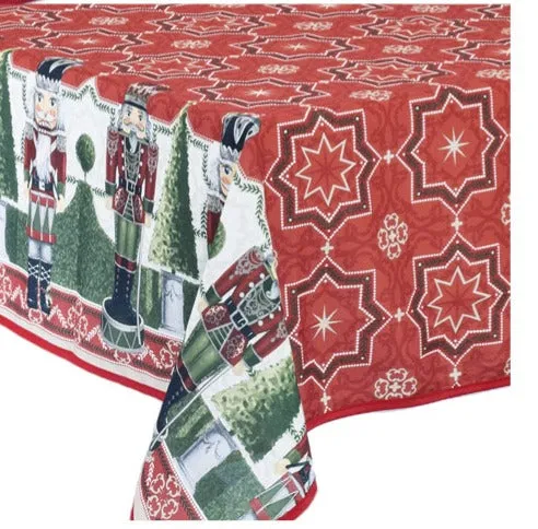 Precious Home Biased Tablecloth Ass. Christmas 140 x 240 cm No Iron St