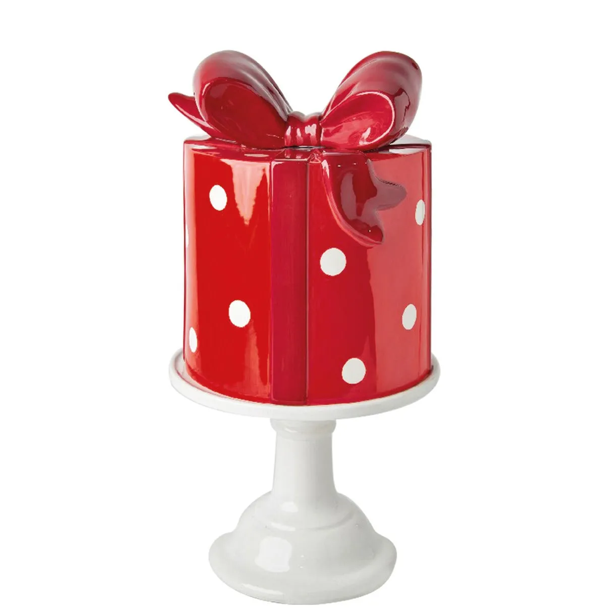 Preziosa Luxury Home Set Round Christmas Stand Ceramic and Gift Box D