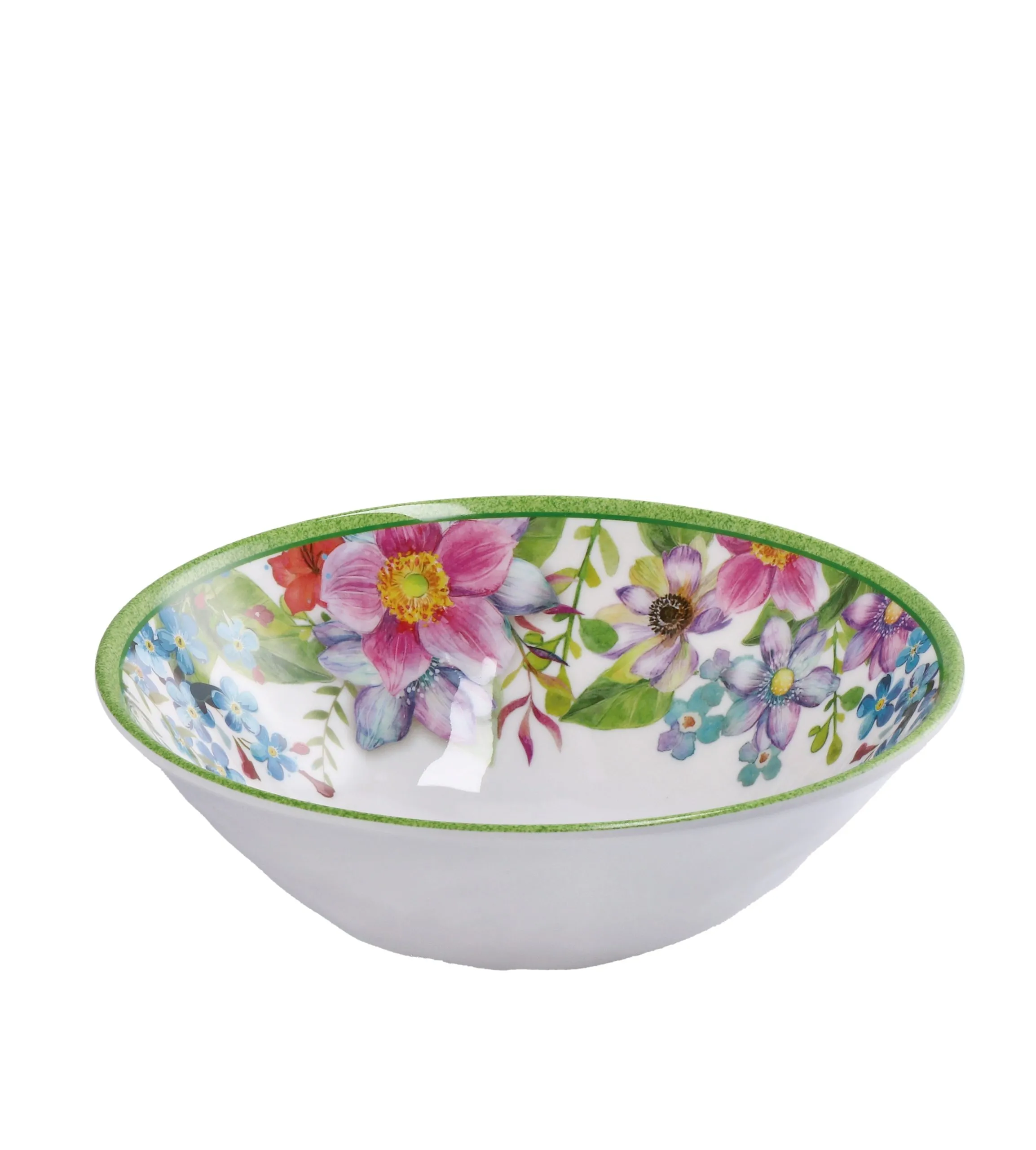 Gift Italian Bowl Shia Melamine D 21.5 Cm H 8 Cm Multicolor