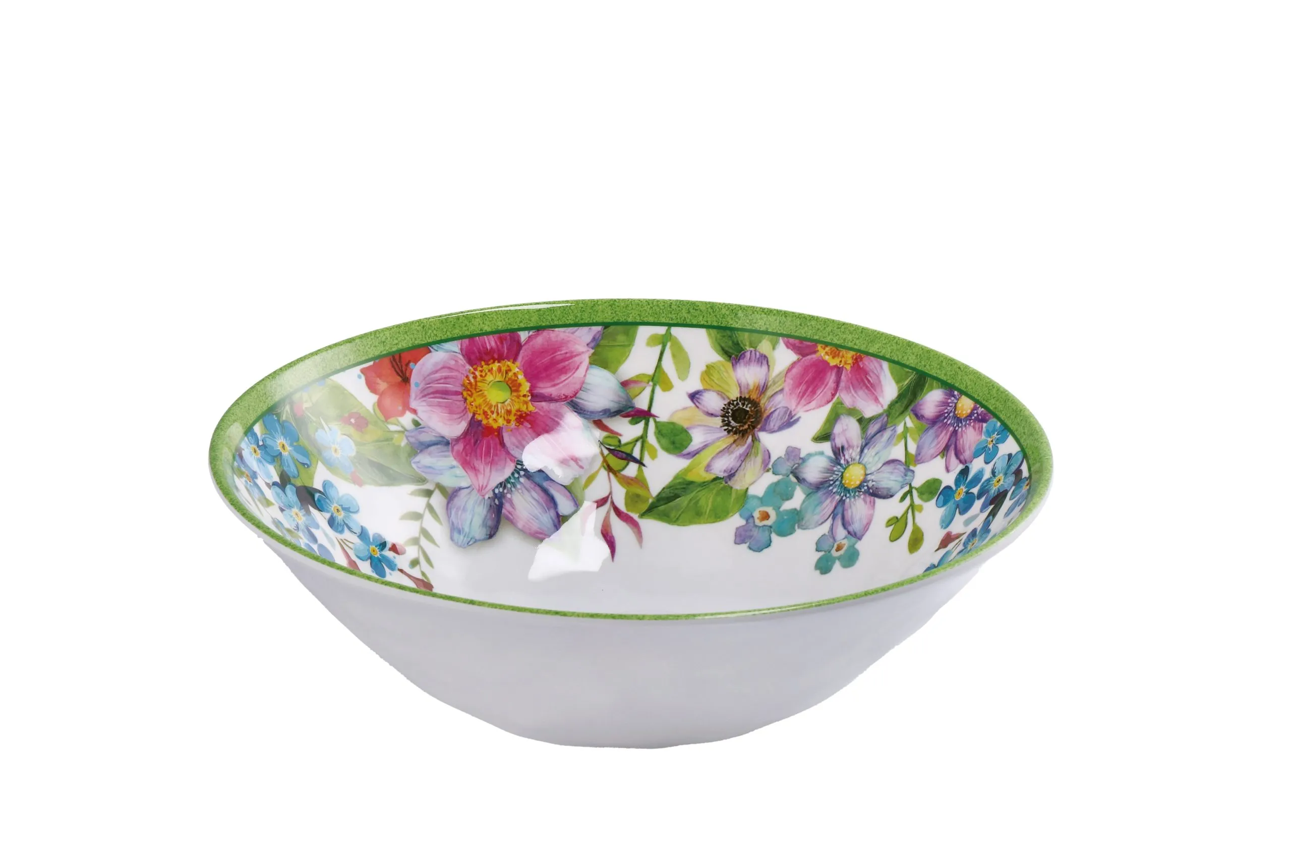 Gift Italian Bowl Shia Melamine D 28 Cm H 9 Cm Multicolor