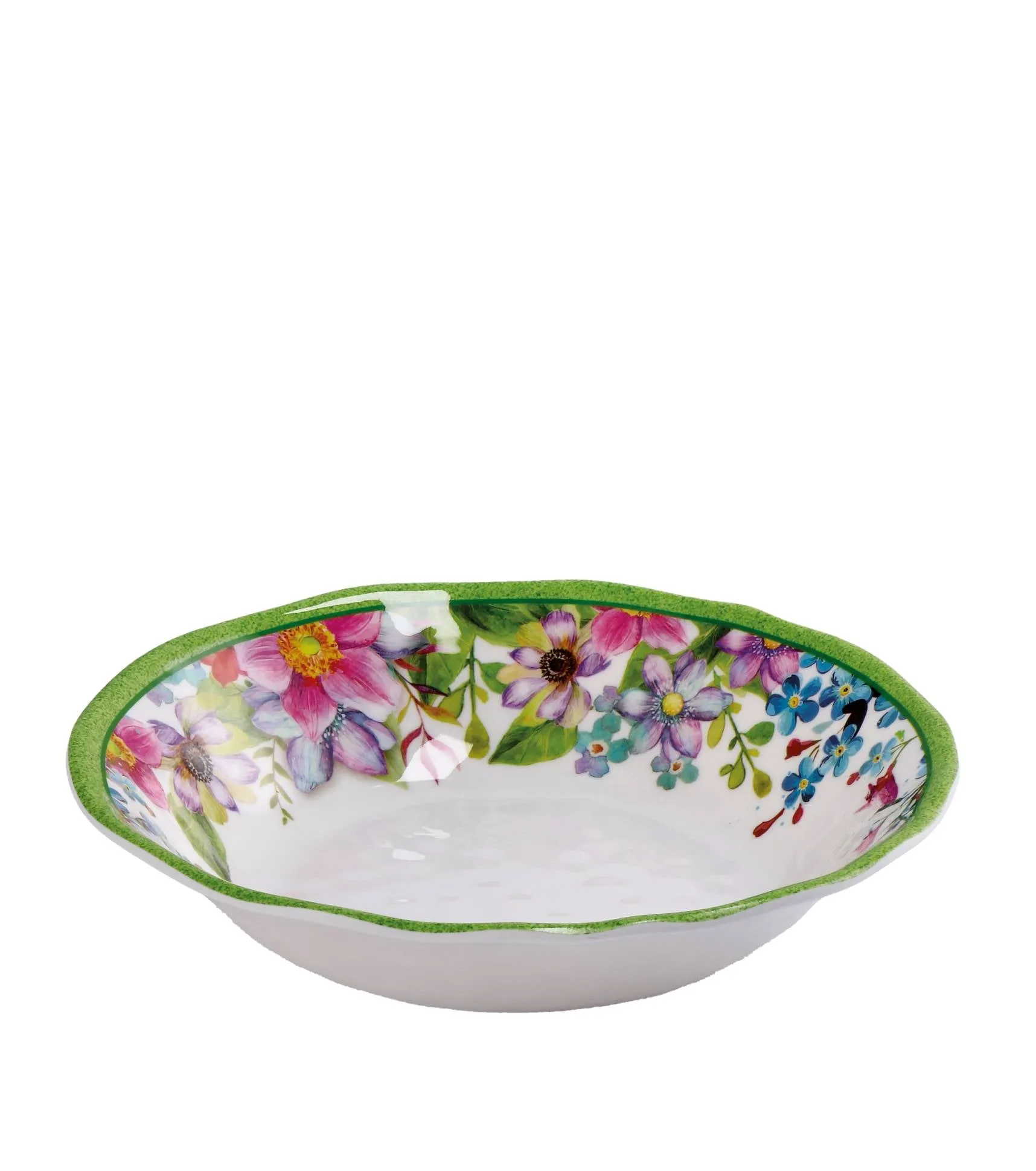 Gift Italian Deep Plate Shia Melamine D 22 Cm H 4.5 Cm Multicolor