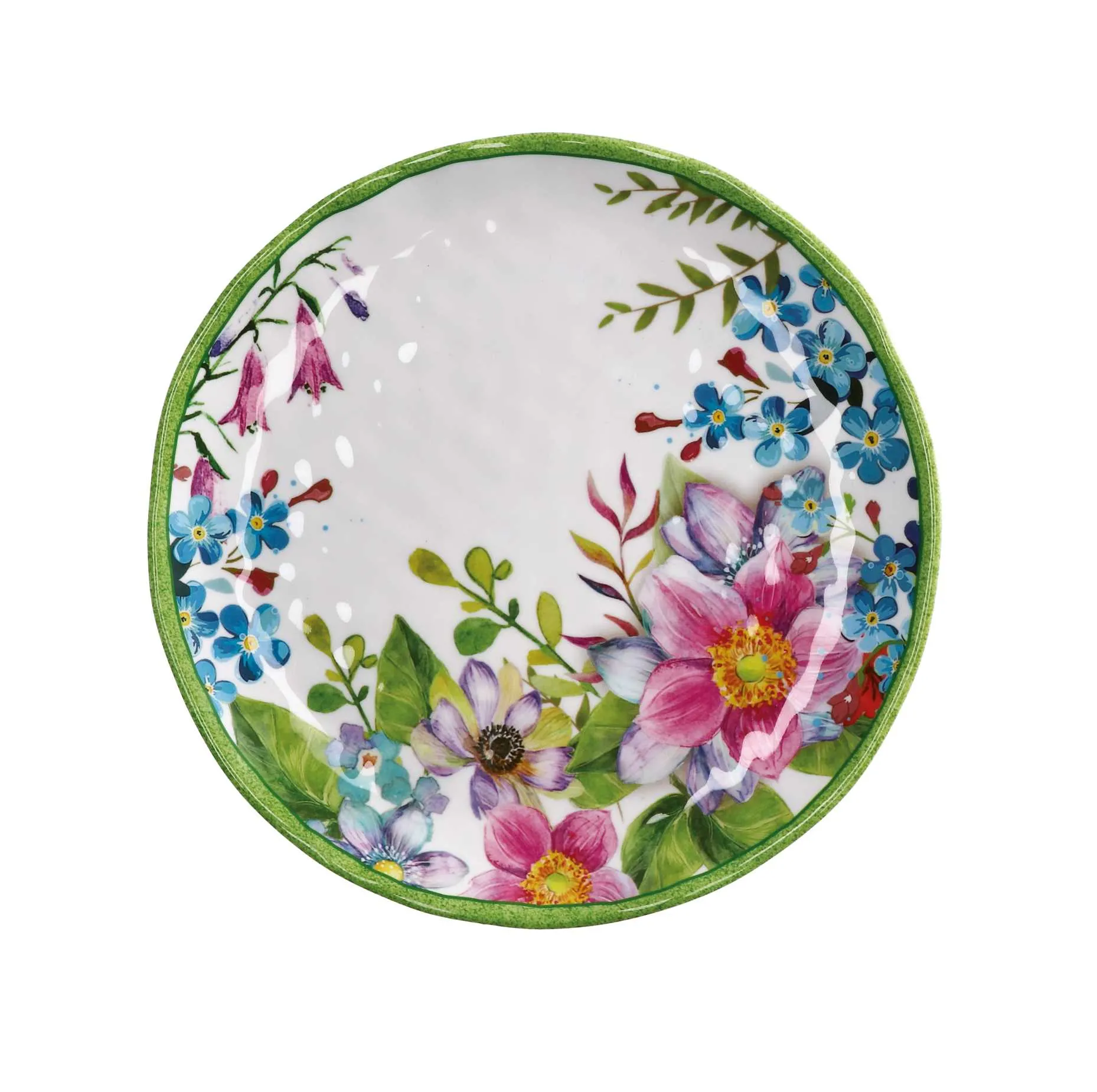 Gift Italian Fruit Plate Shia Melamine D 22 Cm H 2 Cm Multicolor