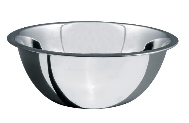 Salvinelli Deep Bowl D 37 Cm H 16 Cm Stainless Steel