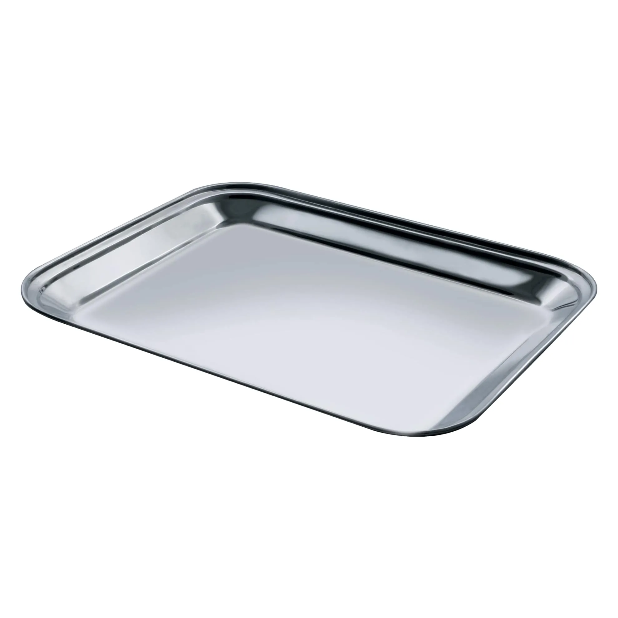 Salvinelli Rectangular Tray 35 x 27 Cm Stainless Steel