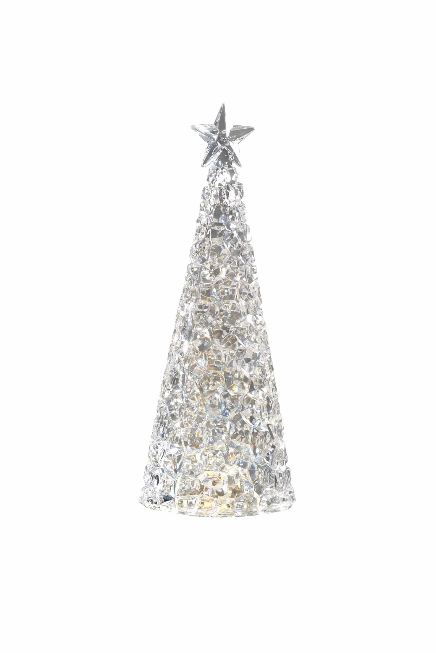 Sompex Glamor Decorative Christmas Lamp H 28 Cm Silver