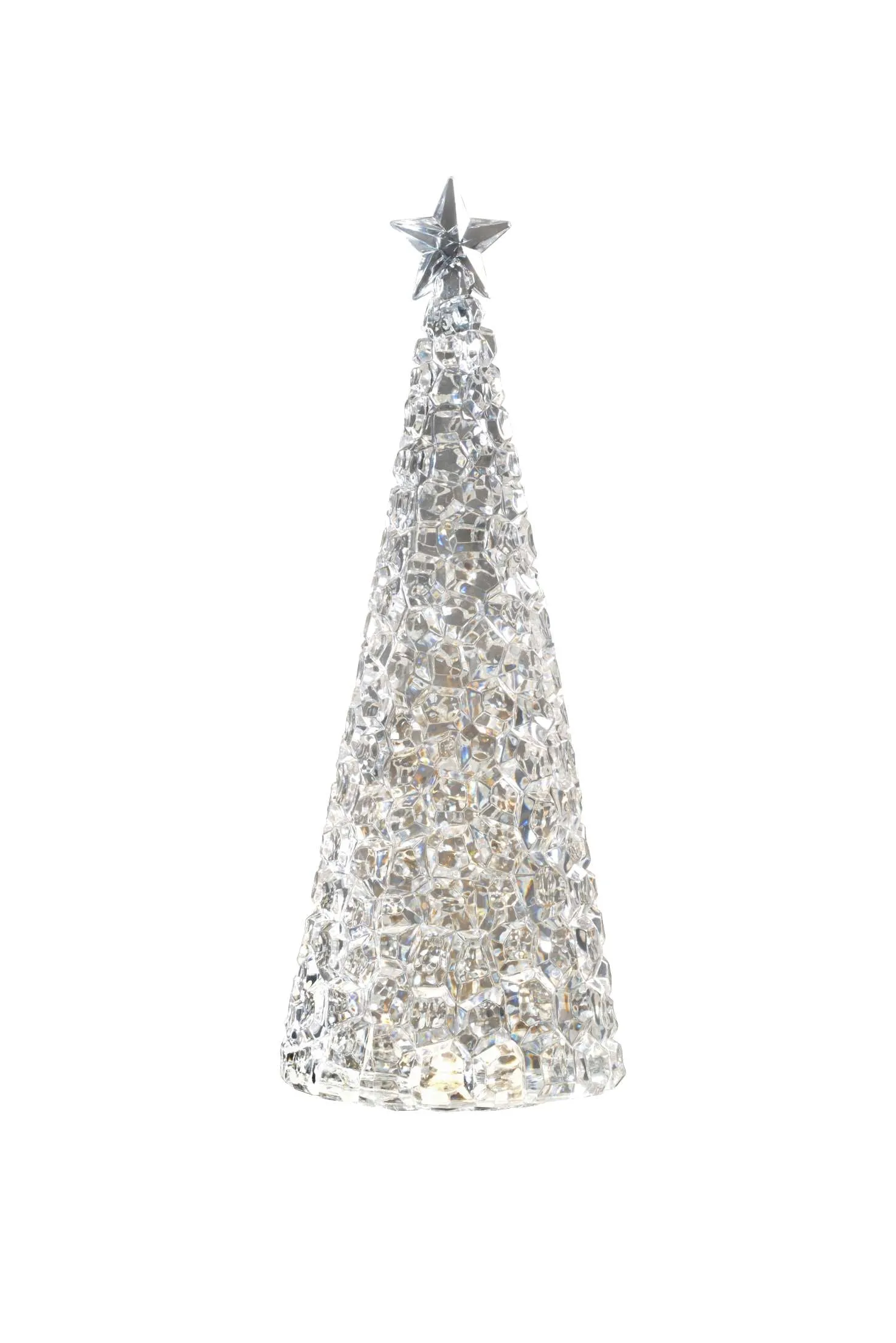 Sompex Glamor Decorative Christmas Lamp H 33 Cm Silver