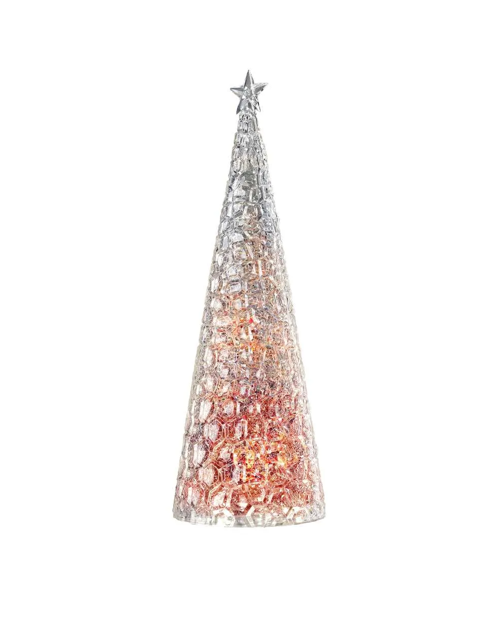 Sompex Glamor Decorative Christmas Lamp H 44 Cm Red