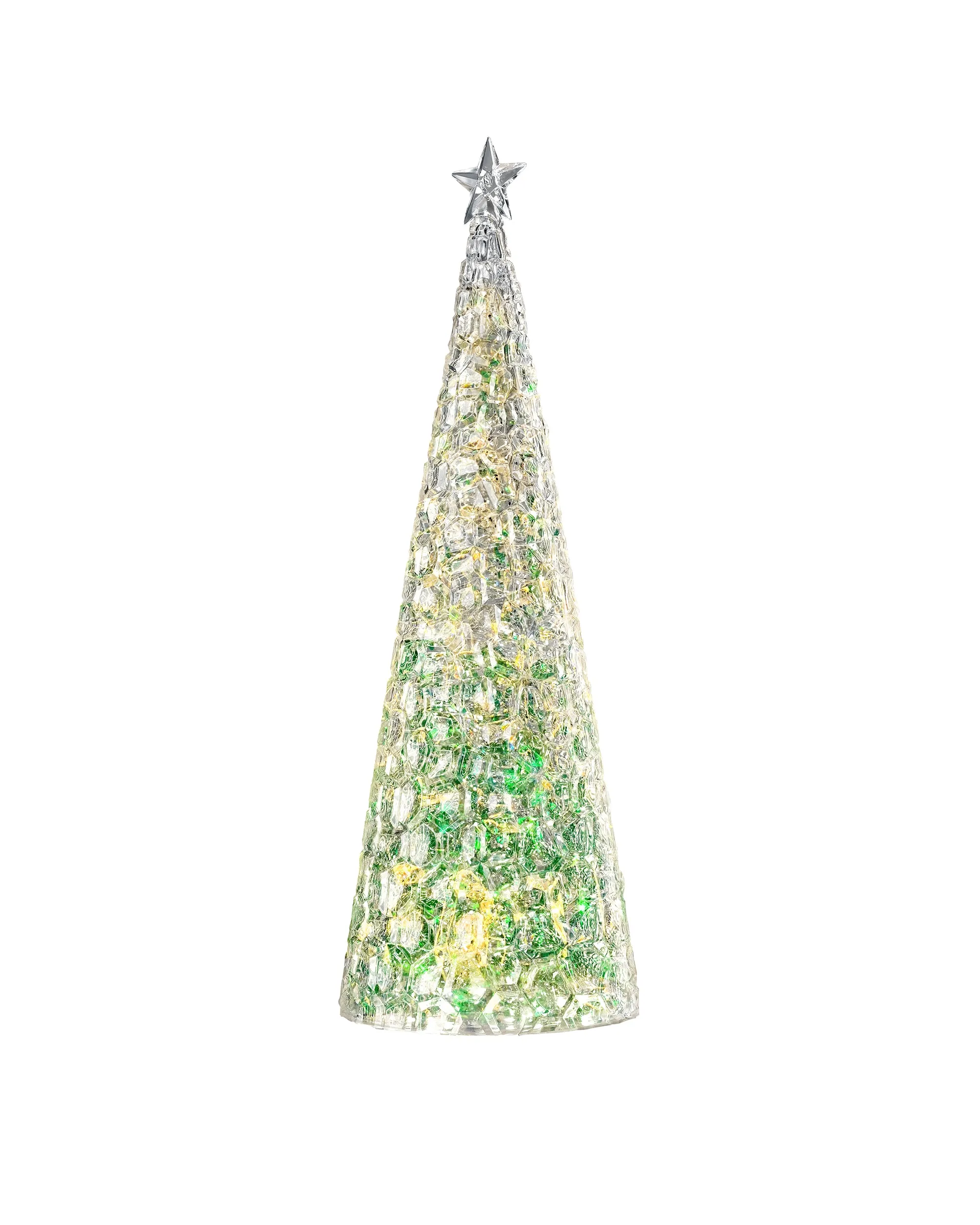 Sompex Glamor Decorative Christmas Lamp H 44 Cm Green
