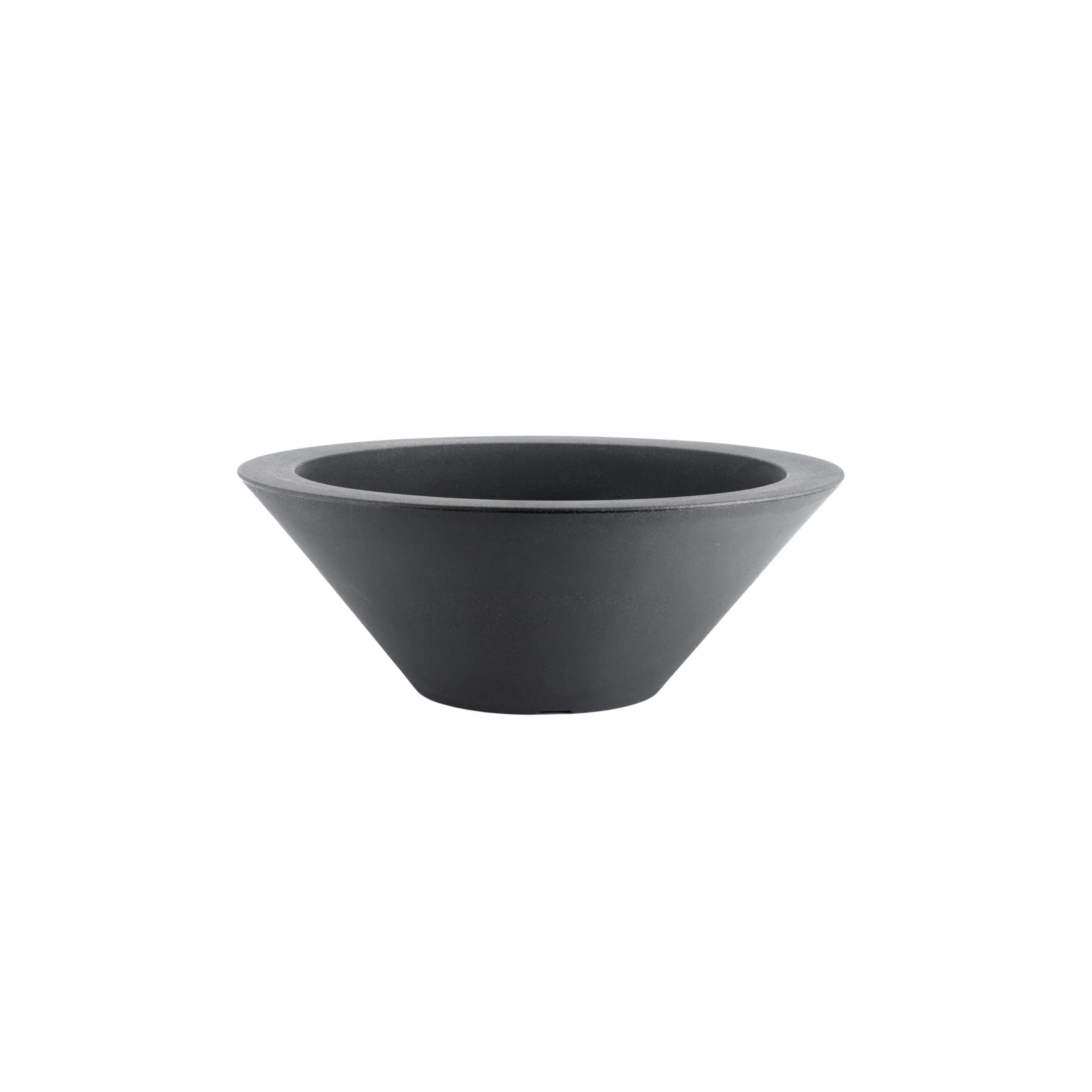 TeraPlast Bowl Schio 80 Cm Anthracite Resin