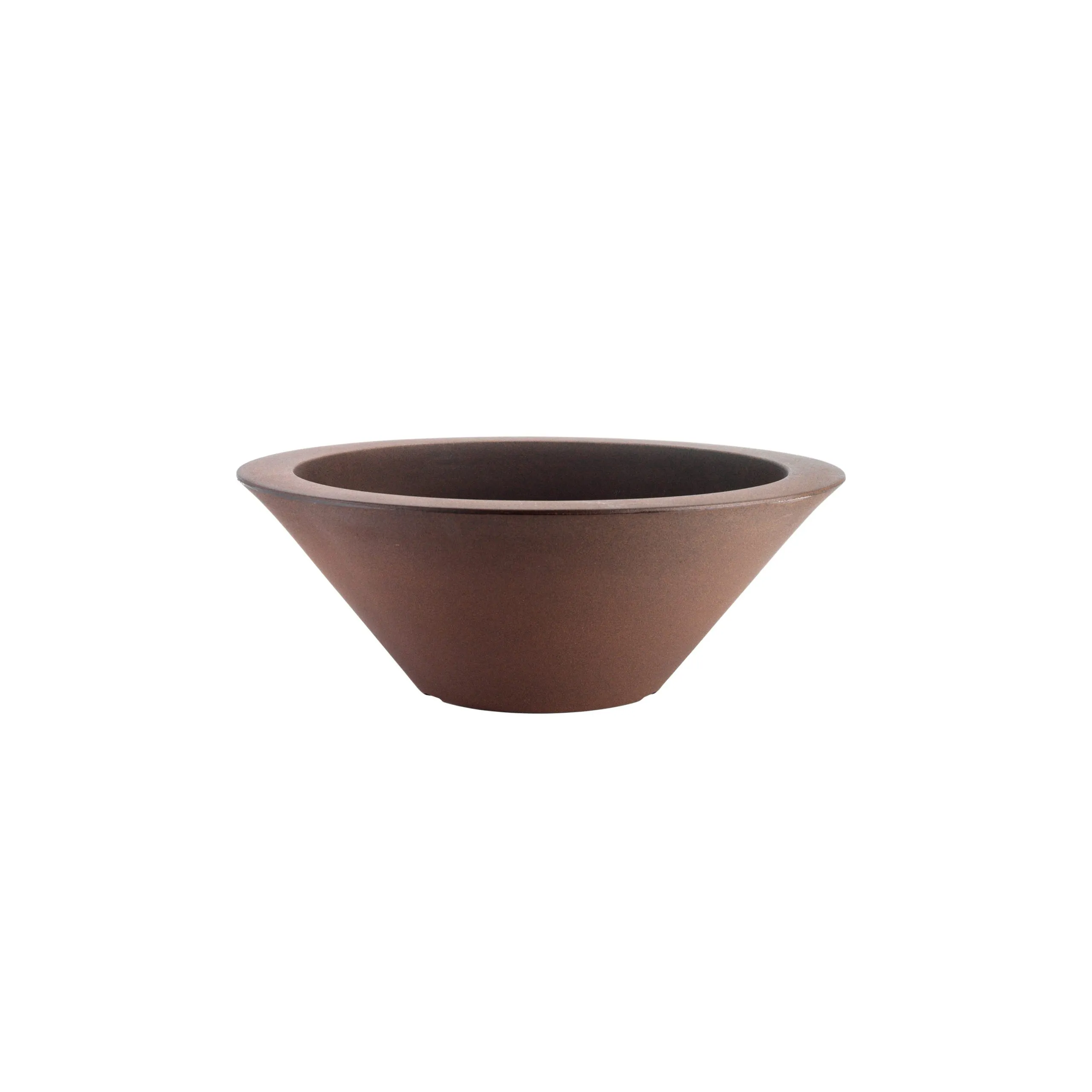 TeraPlast Bowl Schio 80 Cm Bronze Resin