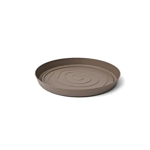 TeraPlast Orma Saucer 33 Sand Recycled Plastic Saucer