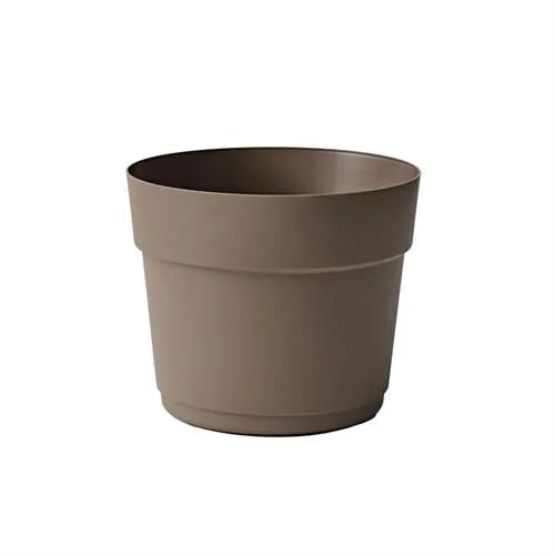 TeraPlast Vase Bloom 38 Sand Recycled Plastic