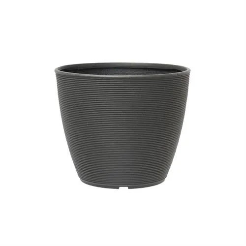 TeraPlast Vase Duna 48 Dot Ash Recycled Plastic