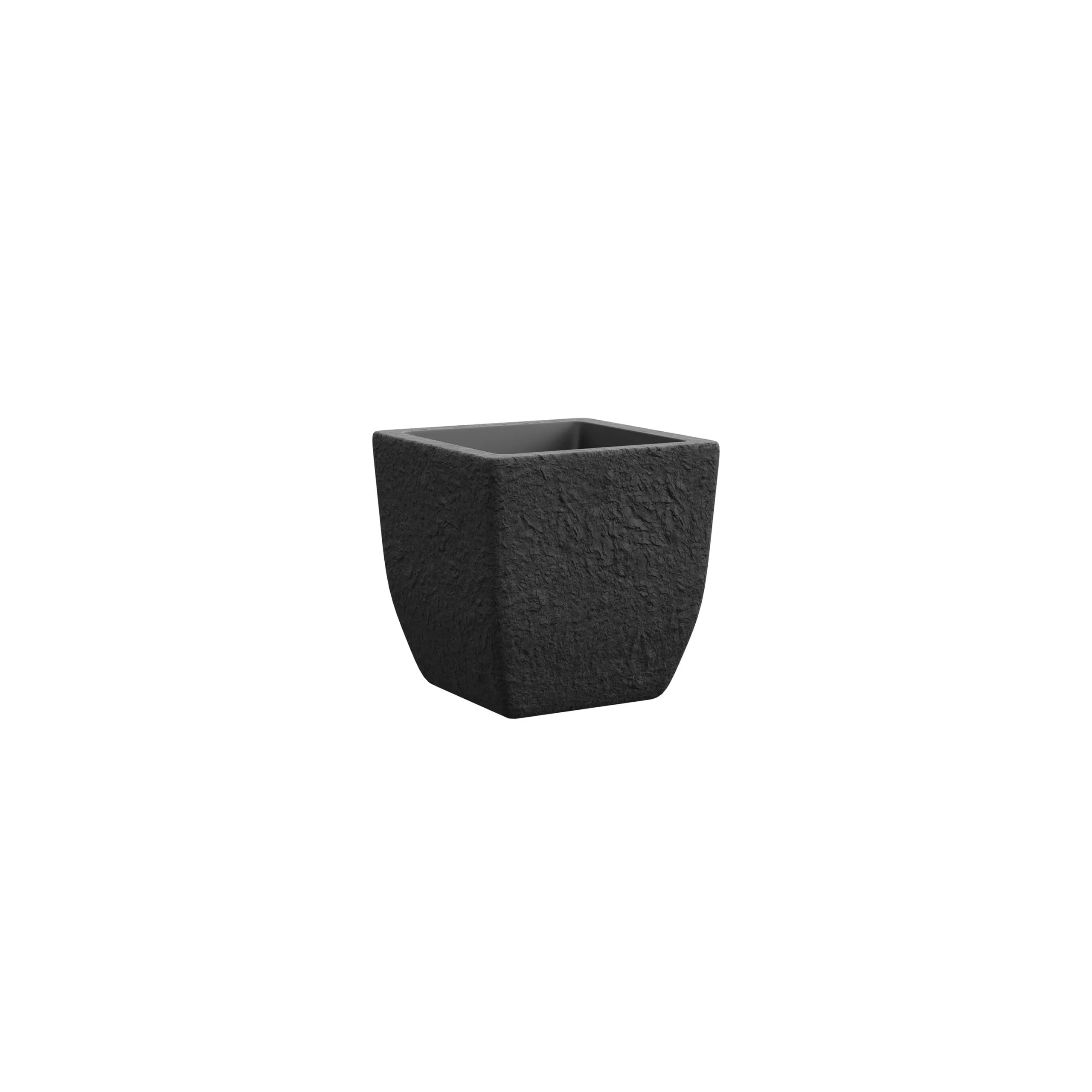 TeraPlast Lithos Vase 40 Cm Slate Stone Plastic Recyclable
