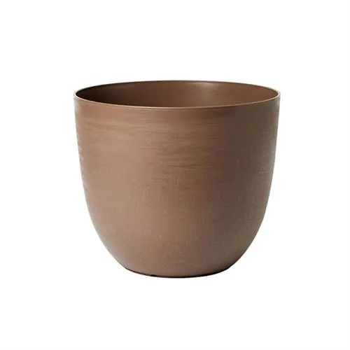TeraPlast Vase Over 48 Sand Recycled Plastic