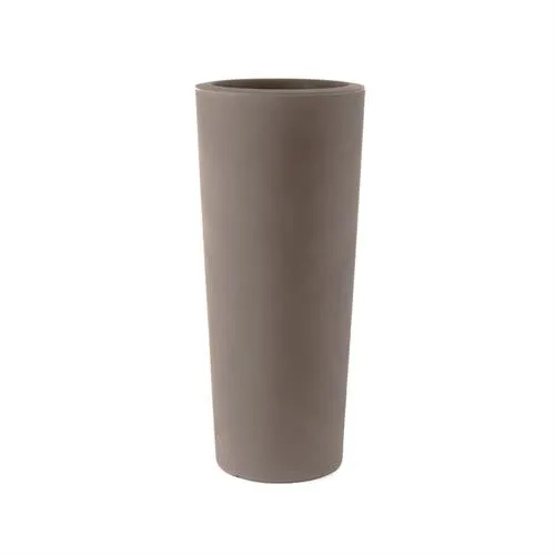 TeraPlast Vase Schio Cone High 110 Cm Cappuccino Resin