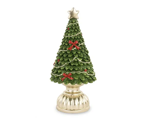 Tone On Tone Christmas Tree H 235 Mm Green