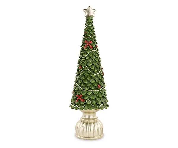 Tone On Tone Christmas Tree H 440 Mm Green