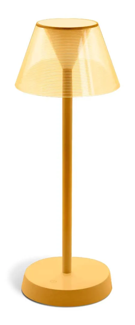 WD LifeStyle Diner Lamp H 34 Cm D 12.5 Cm Mustard Color