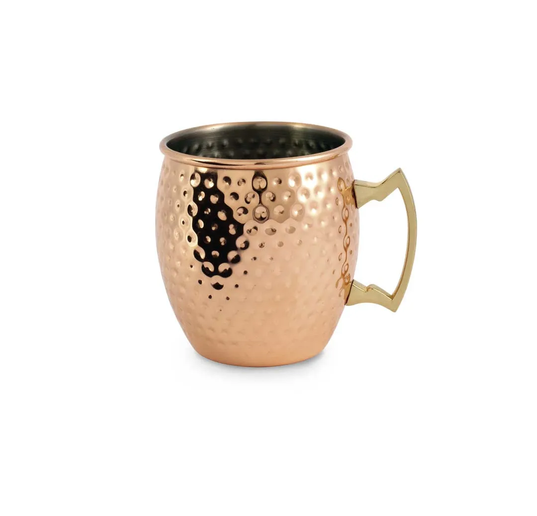 WD LifeStyle Moscow Mule Mug in Copper Plated Steel 500 Ml