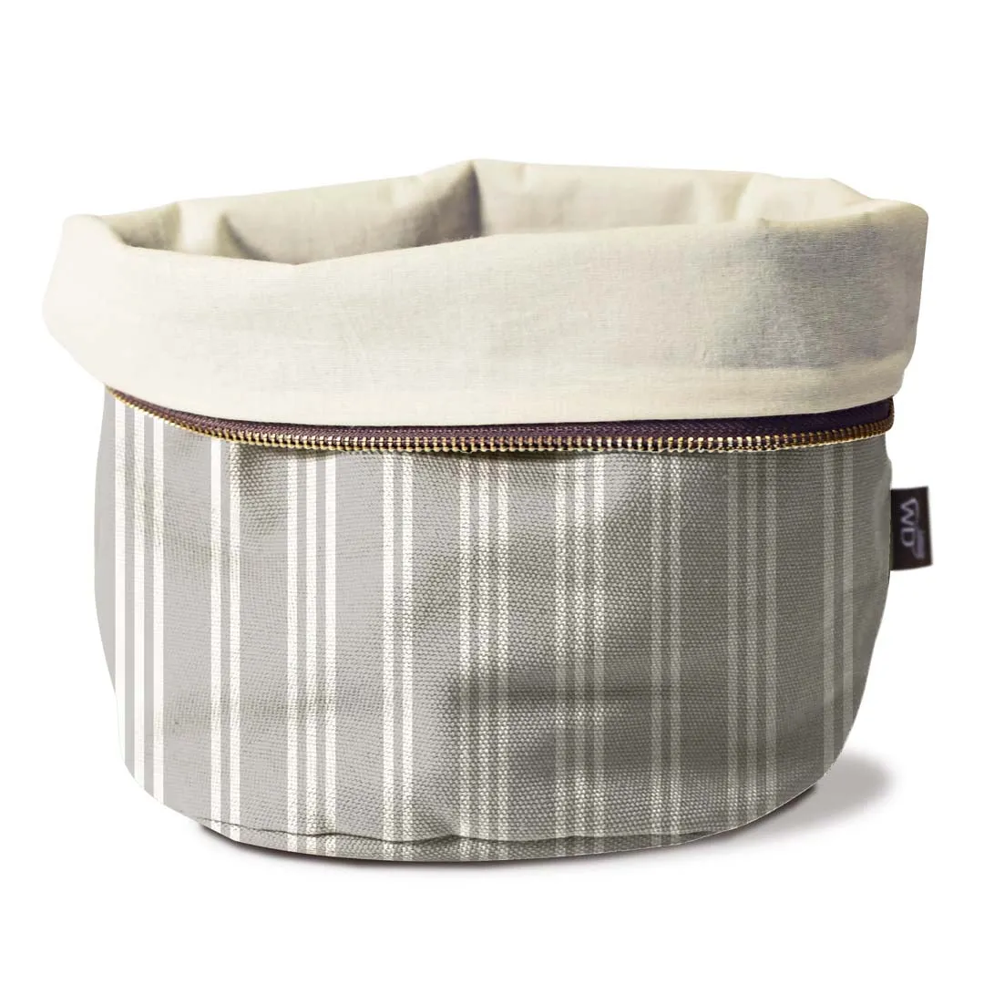WD LifeStyle Heatable Bread Bag Cotton Chalk Grey