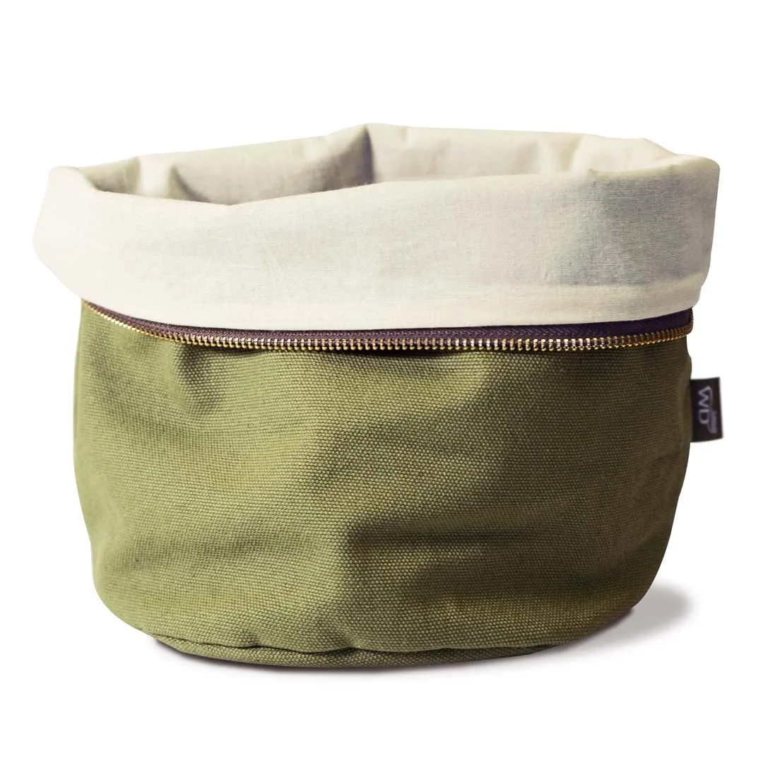 WD LifeStyle Heatable Bread Bag Cotton Green