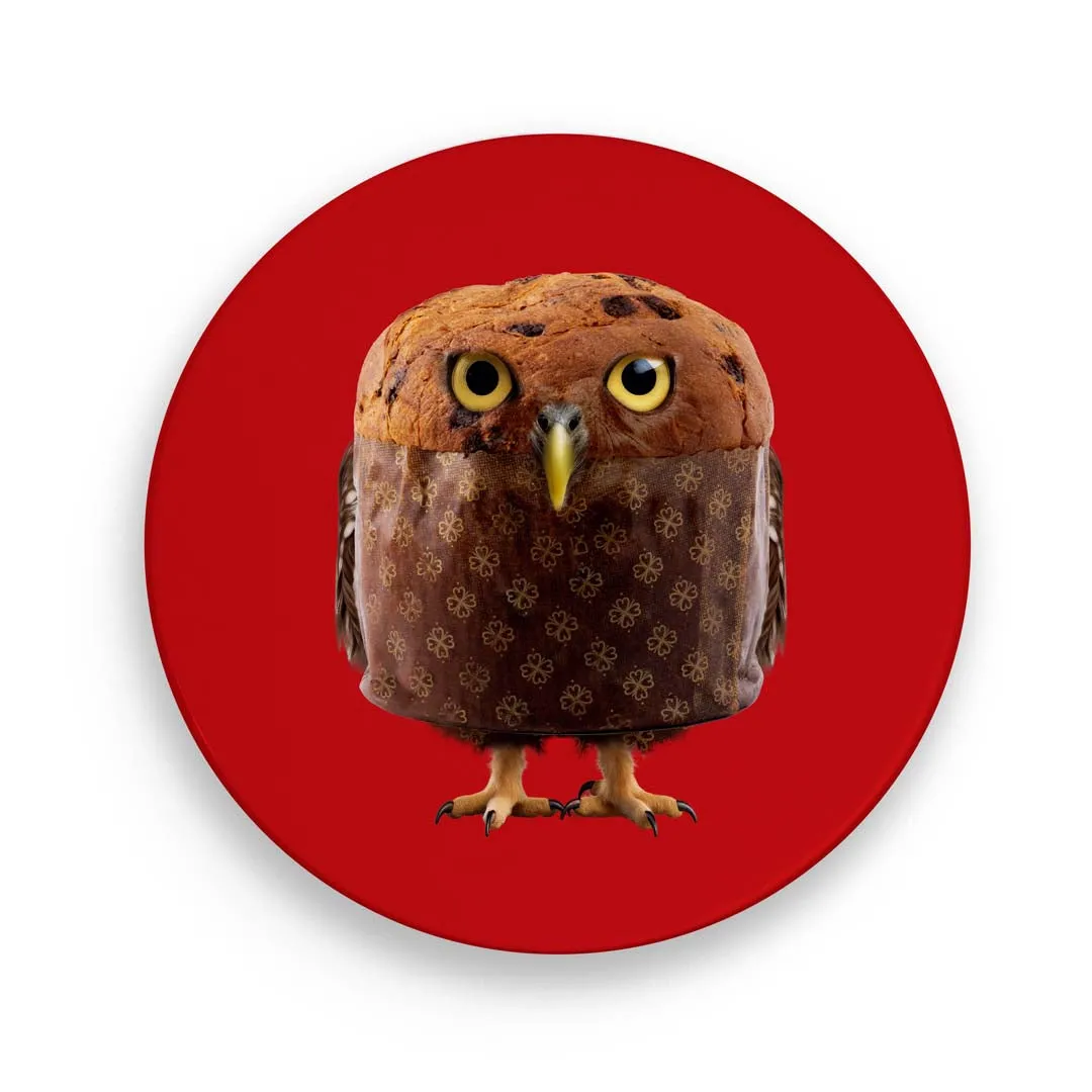 WD LifeStyle Ceramic Trivet D 18 Cm Panettone Christmas Decoration