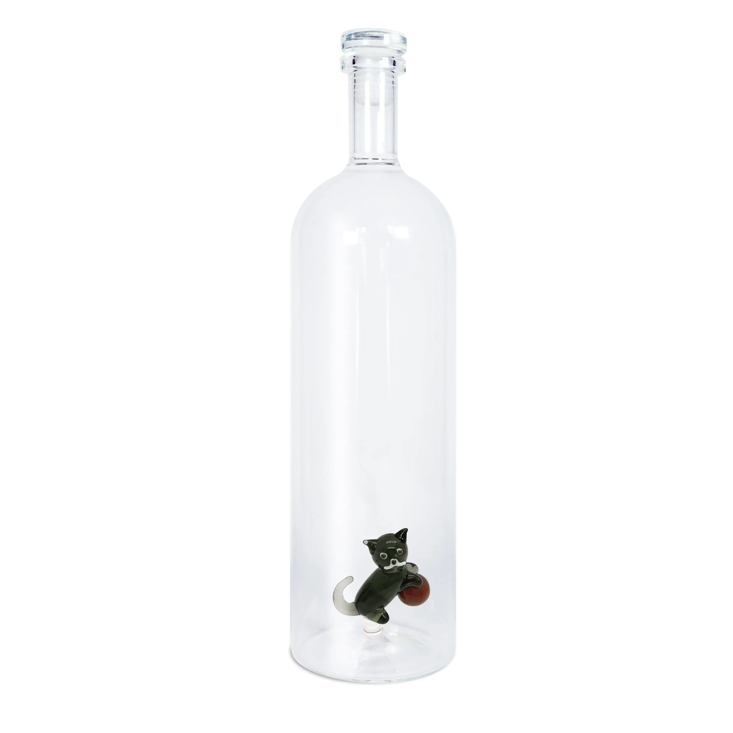 WD LifeStyle Glass Bottle with Cap 1.2 Lt Cat