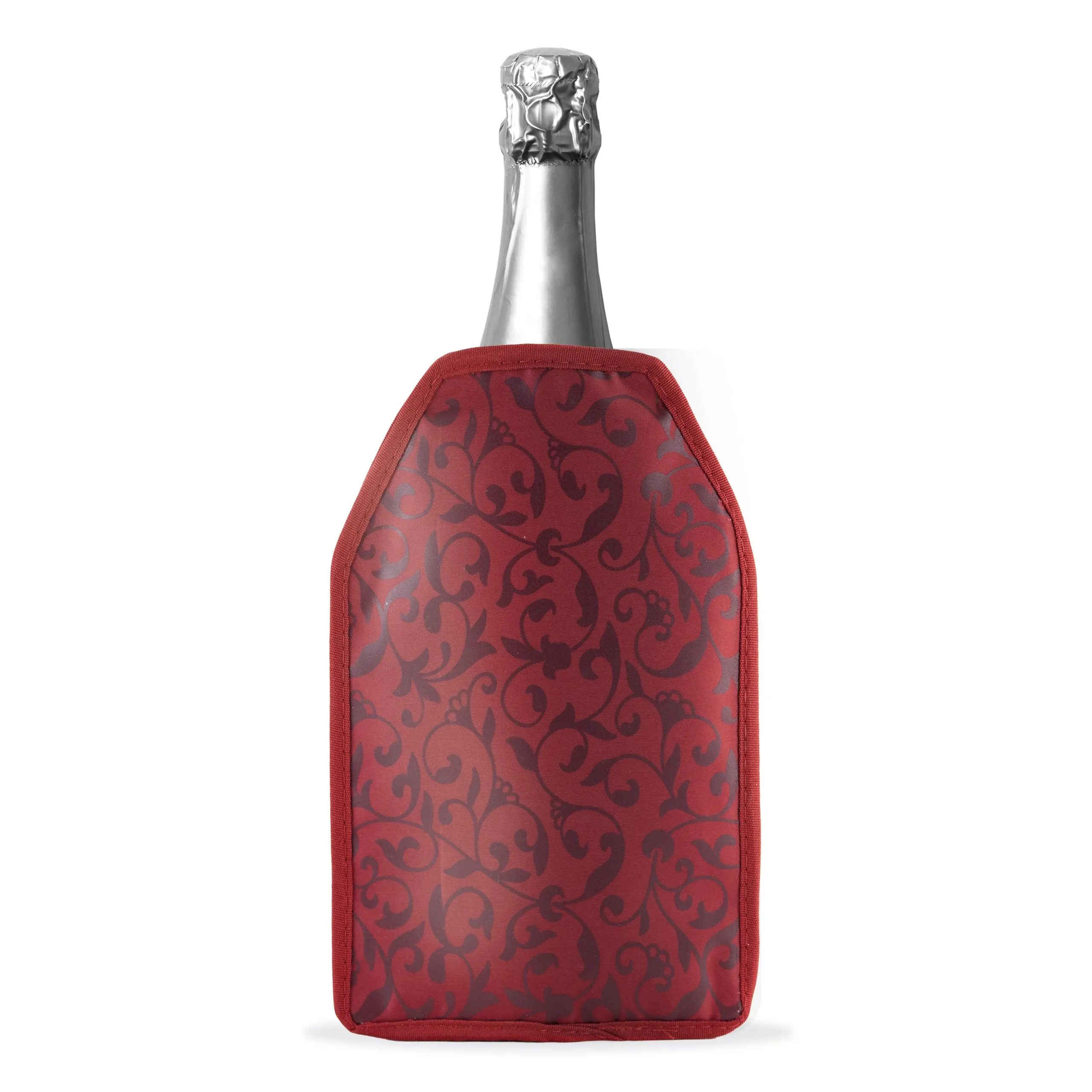 WD LifeStyle Soft Ice Bucket 15.5 x 22.5 x 2 cm Damask Red Color