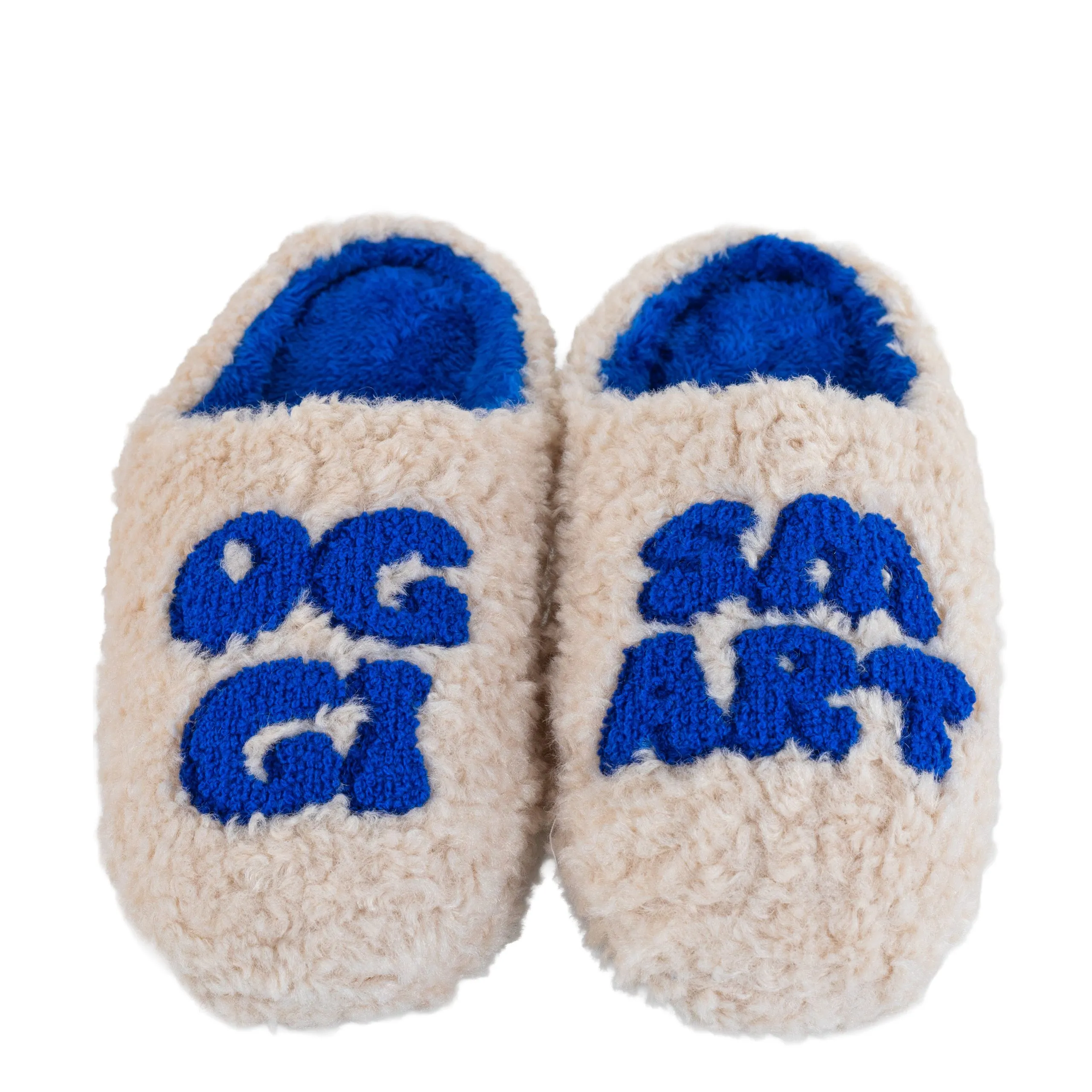 WD LifeStyle Decoro Oggi Smart Slippers Size M/L Beige Blue