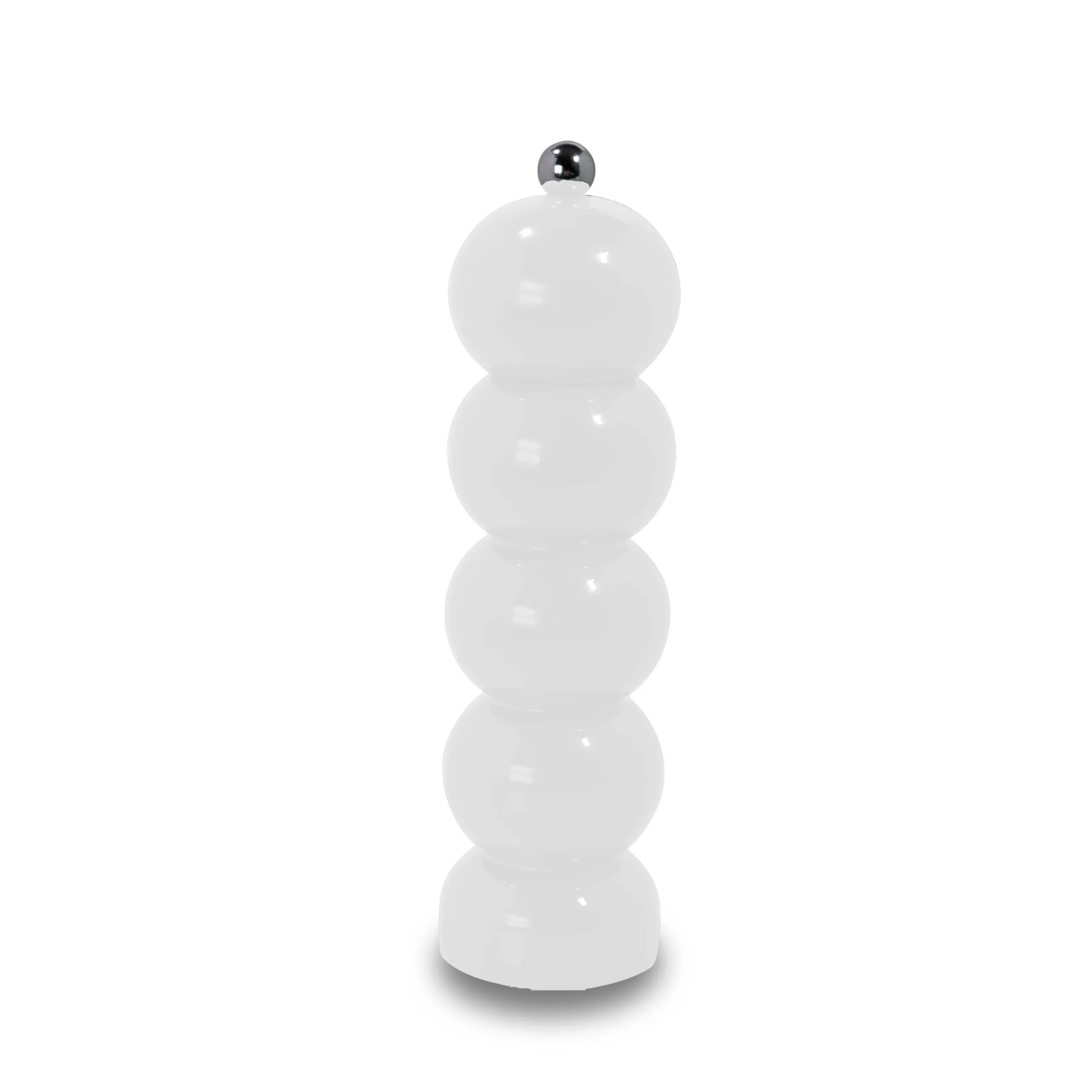 WD LifeStyle WD LifeStyle Pepper Mill with Ceramic Grinder, White Colo