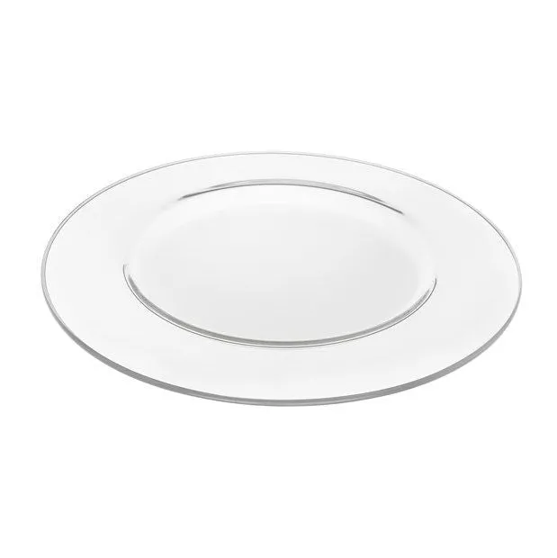 ALE Import Round Plate D 330 Mm Glass
