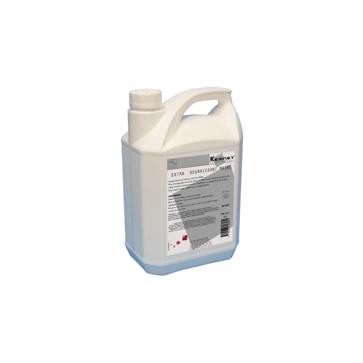 Kemnet gel mains extra dégraissant sans solvant et sans microbilles