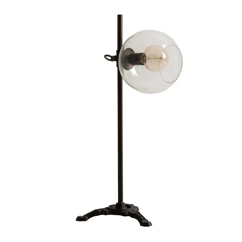 Lampe de table en fer 26x26x66 cm